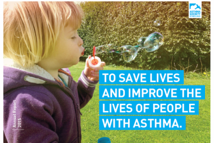 To Save lives and improve the lives of people living with asthma