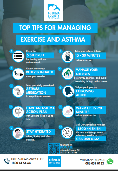 Top Tips for Managing Your Asthma During Exercise