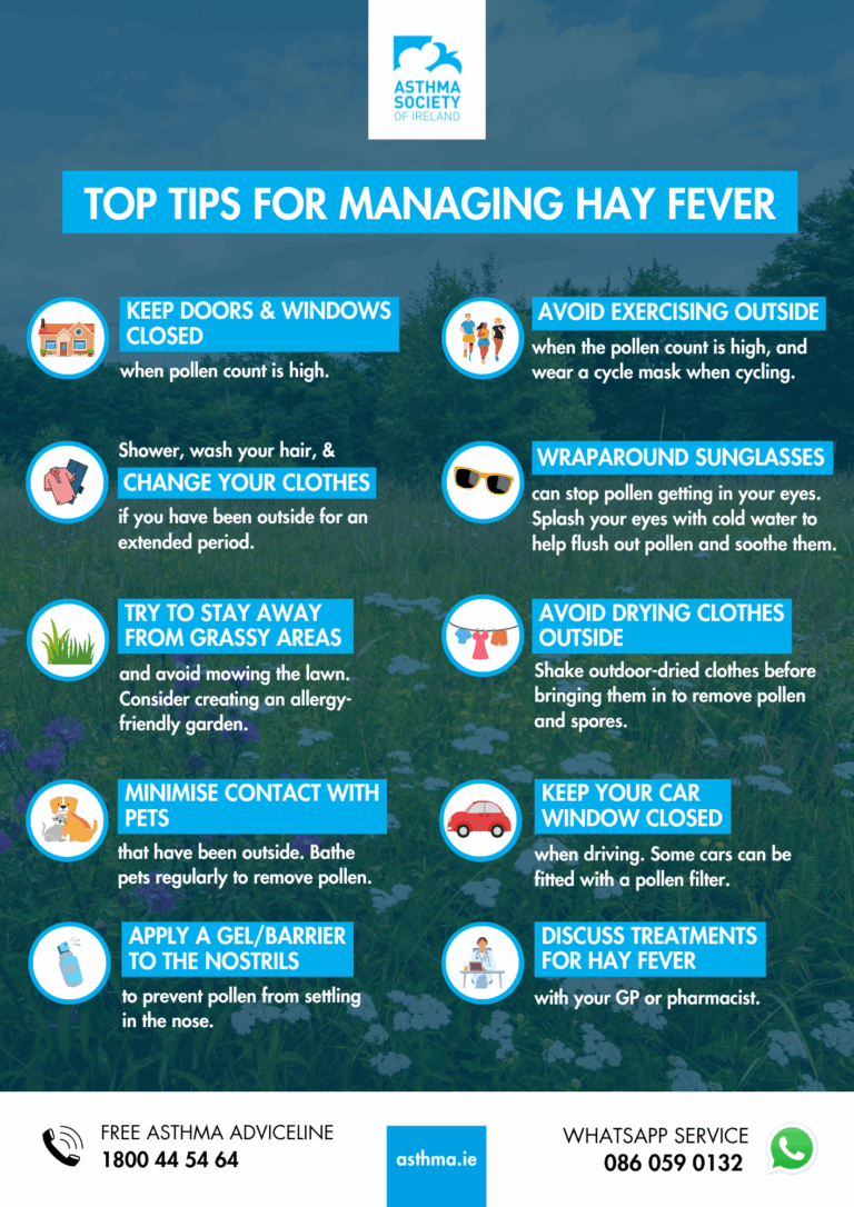 Top Tips for Managing Your Hay Fever