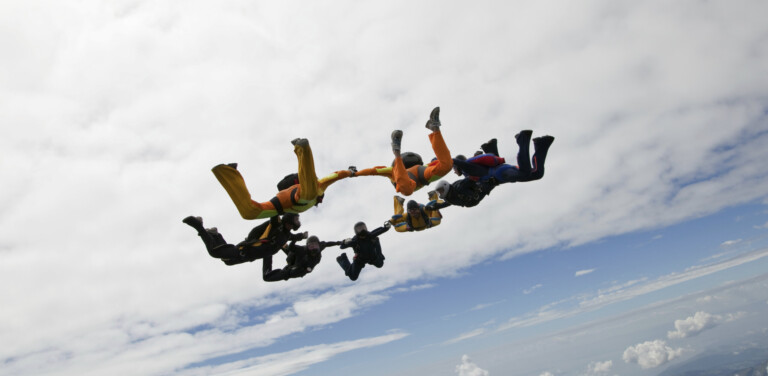 Skydiving image